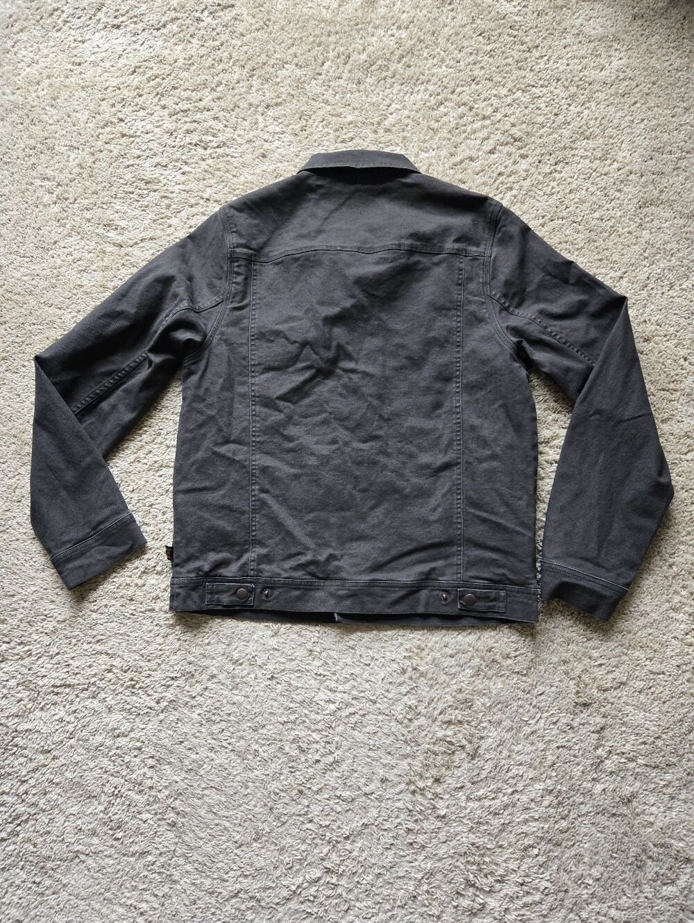 Bowler Brothers Chore Jacket Mens M Green Canvas Field Utility - Picture 4 of 8